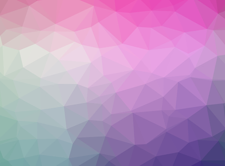 white,pink and purple abstract background of triangles low polyの写真素材