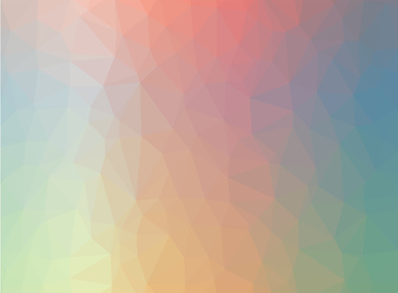 colorful in vintage tone abstract background of triangles low polyの写真素材