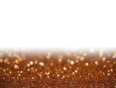 Copper glitter abstract holiday backgroundの写真素材