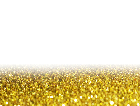 Gold glitter abstract holiday backgroundの写真素材