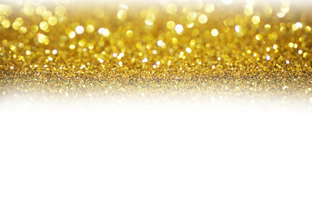 Gold glitter abstract holiday backgroundの写真素材