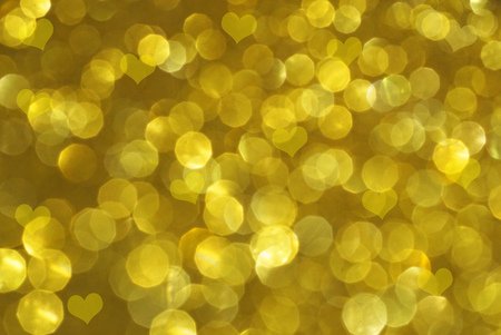 gold glitter bokeh texture abstract backgroundの写真素材