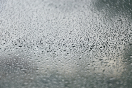 water drop mirrorの写真素材