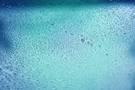 water drop mirrorの写真素材