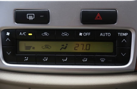 air and sound controller in carの写真素材