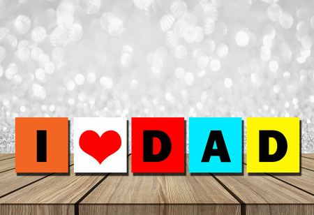Happy Father's Dayの写真素材