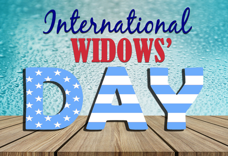 International Widows' Dayの写真素材