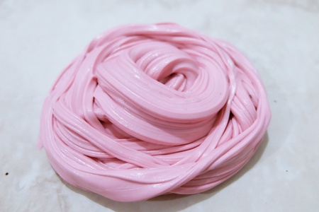 Pink Milk Foam Slime