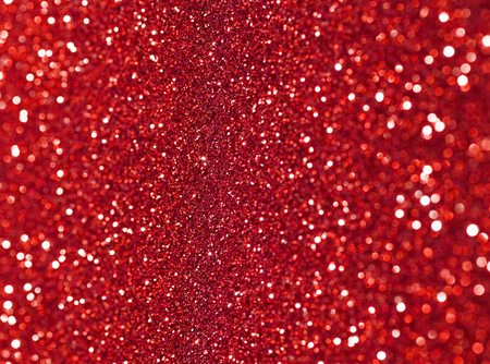 red glitter bokeh abstract backgroundの写真素材