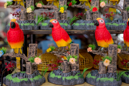 bird decorationの写真素材