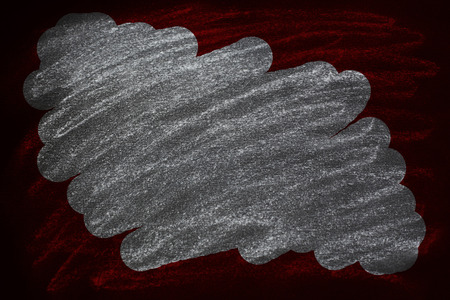 Abstract Chalk rubbed out on blackboard for background. texture for add text or graphic design. Education concepts school.の写真素材