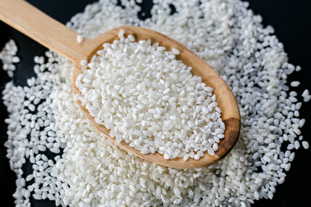 Japanese rice, Small milled riceの写真素材