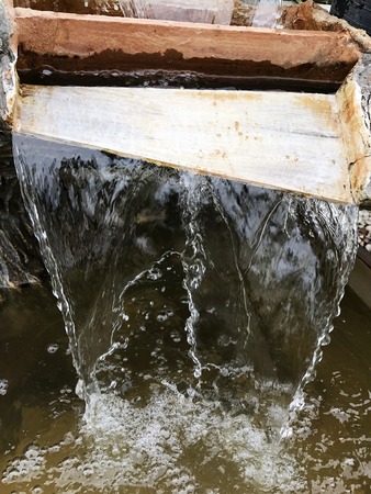 Ponds and Waterfalls, Outdoor Fountains.の写真素材