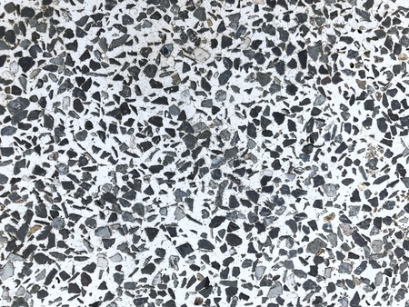 marble floor texture background, black and white background.の写真素材