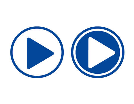 Play icons.Arrow sign icon. Next button.Graphic design web element.の写真素材