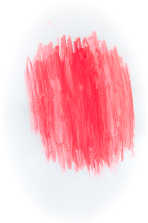 Abstract watercolor on white background. Hand drawn by watercolor paintsの写真素材