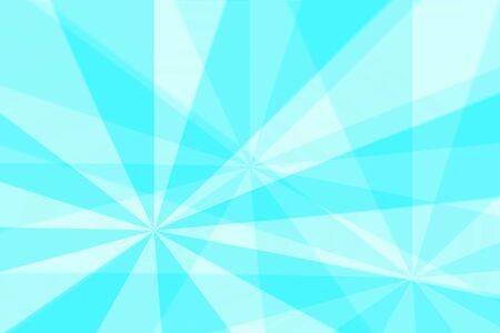 Light blue Sun and rays burst background.の写真素材