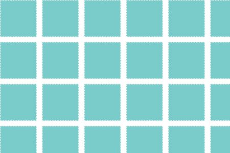Blue square pattern on white background.の写真素材