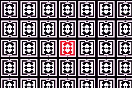 black and white pattern abstract background.の写真素材