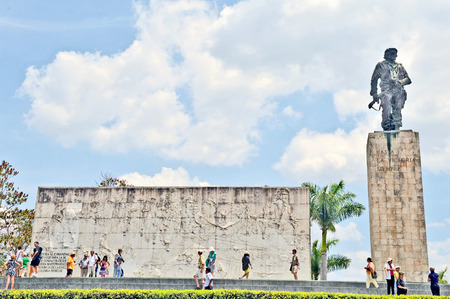 SANTA CLARA, CUBA, MAY 8, 2009  Che Guevaras monument and mausoleum in Santa Clara, Cuba, on May 8th, 2009 のeditorial素材