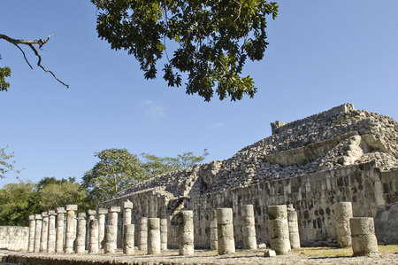 Chichen Itza, Yucatan, Mexico, 2007  Ancient buildings built by the Mayas 