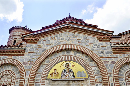 OHRID, MACEDONIA, MAY 18, 2011  The newly built St  Clements Church in Ohrid, Macedonia, on May 18th, 2011 のeditorial素材