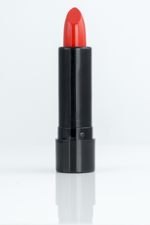 Red lipstickの写真素材