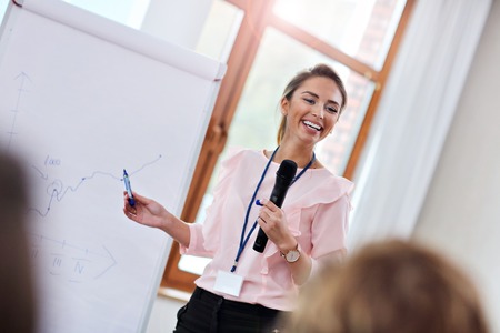 Business people having a conference