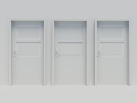 Door to skyの写真素材