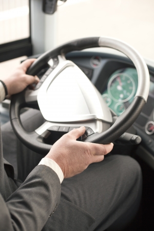  bus driverの写真素材