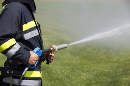 firefighterの写真素材
