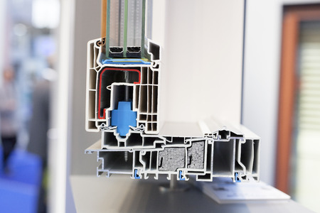 plastic window profileの写真素材