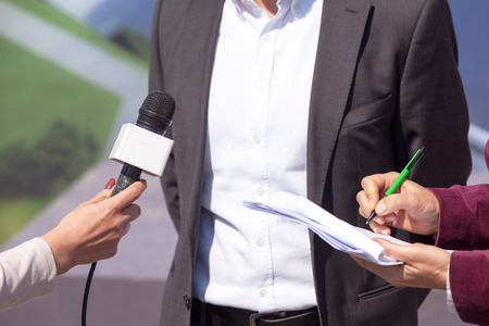 Media interview