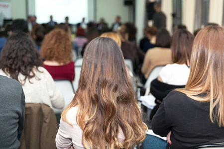 Participants at the professional or business conferenceの写真素材