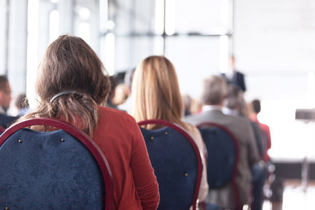 Participants at the professional or business conferenceの写真素材