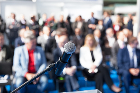 Business presentation or corporate conferenceの写真素材