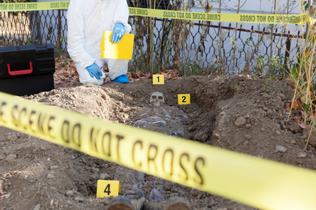 Crime scene investigationの写真素材
