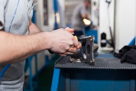 Manual work in the automotive industry