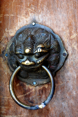 Chinese Doorの写真素材