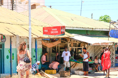 Scenes of life in Watamu, Kenyaのeditorial素材