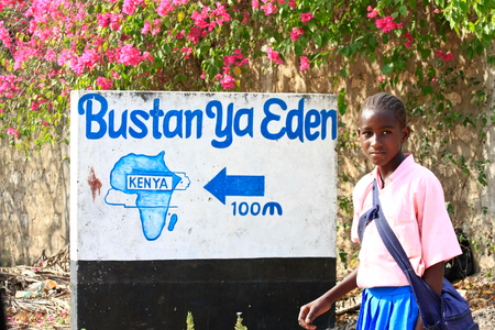 Scenes of life in Watamu, Kenyaのeditorial素材