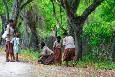 Scenes of life in Watamu, Kenyaのeditorial素材