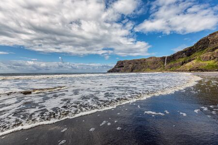 Talisker Bay on the Isle of Skyeの写真素材