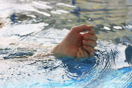 Massage in the waterの写真素材