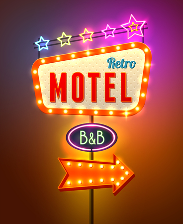 Seamless background pattern with neon sight multicolored and isolated on black background vector illustrationのイラスト素材