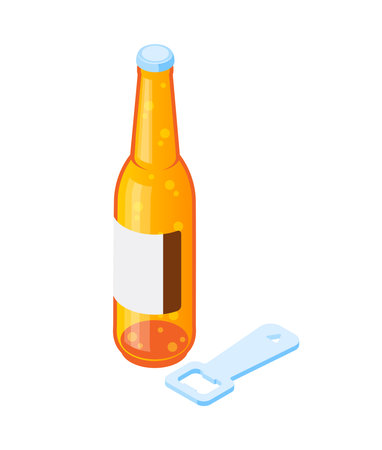 Beer Vector Illustrationのイラスト素材