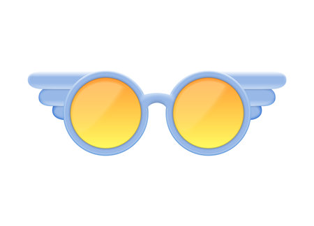 Realistic Sunglasses Illustrationのイラスト素材
