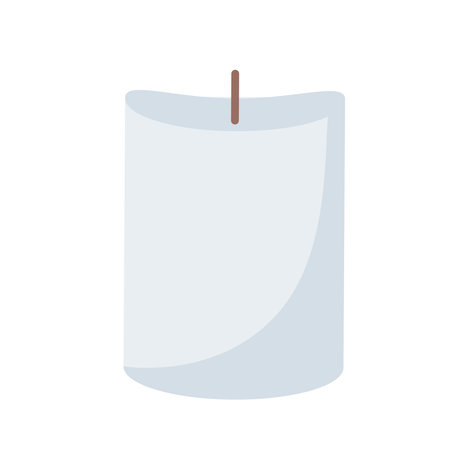 Candle Vector Illustrationのイラスト素材