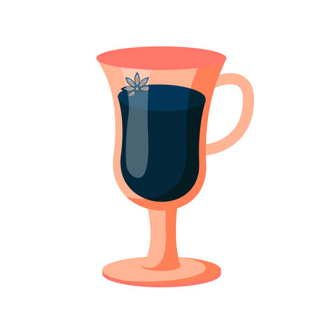 Christmas Drink Vector Illustrationのイラスト素材