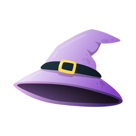 Halloween Hat Vector Illustrationのイラスト素材